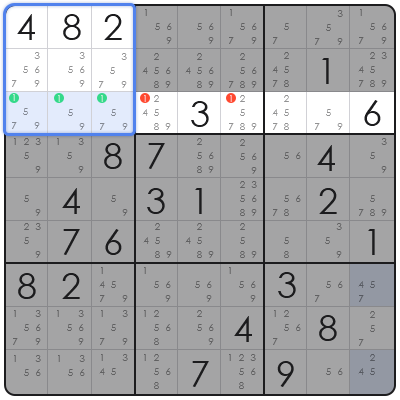 sudoku cheat sheet